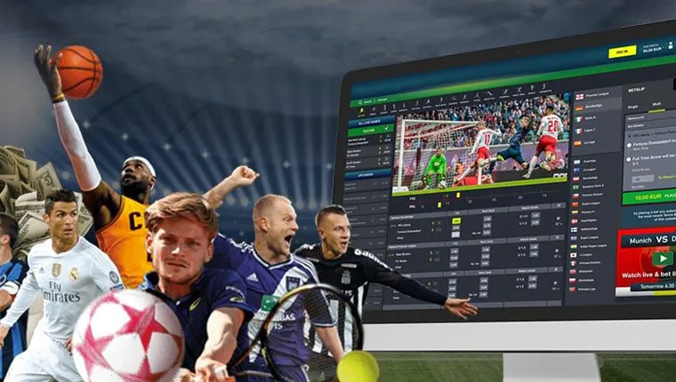A person analyzing sports statistics on a laptop with okbet branding, emphasizing research.